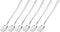 uxcell Set of 6 Stainless Steel Ice Cream Spoons, 7.5-Inch Yogurt Spoons Dessert Spoons Shovel Cake Spoons for Home, Kitchen, Restaurant, Silver...