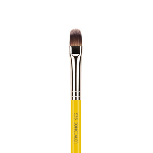 Bdellium Tools Professional Makeup Brush - Studio Series 936 Concealer - With Soft Synthetic Fibers, For Blending Concealer (Yellow, 1pc)...