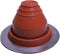 #1 Silicone High Temp Flexible Roof Jack Pipe Boot Metal Roofing Pipe Flashing (Pipe OD 1/4" to 2")...