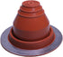 #1 Silicone High Temp Flexible Roof Jack Pipe Boot Metal Roofing Pipe Flashing (Pipe OD 1/4" to 2")...