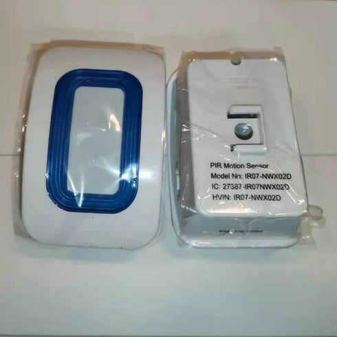 Wireless Caregiver Pager Motion Sensor Alarm Indoor Room Bed Alarms and Fall Prevention for Home/Elderly/Dementia and Kids (1 Plug-in Receiver and...