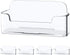 4 Pack Business Card Holder for desk - Office Clear Business Card Holder Stand,Display Plastic Business Card Stand Acrylic Business Card Holder...