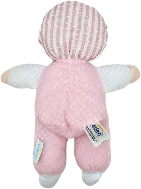 Soft Baby Doll - Cuddly and Soft - Perfect First Baby Doll for Infants and Toddler - Cute Pink and White Outfit - No Hard Parts - Nontoxic First D...