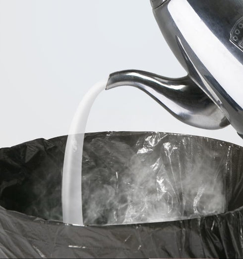 75 Count Drawstring Trash Bags,Thickened Garbage Bags 19.7" x 17.7"Unscented Trash Bags for Kitchen, Bathroom, Office Waste Bin Liners (Black)...