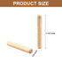 Wooden Dowel Pins 1/4"(6mm), Hardwood Made Tapered Wood Fluted Dowels Rods for Woodworking DIY Projects 200 Pcs...