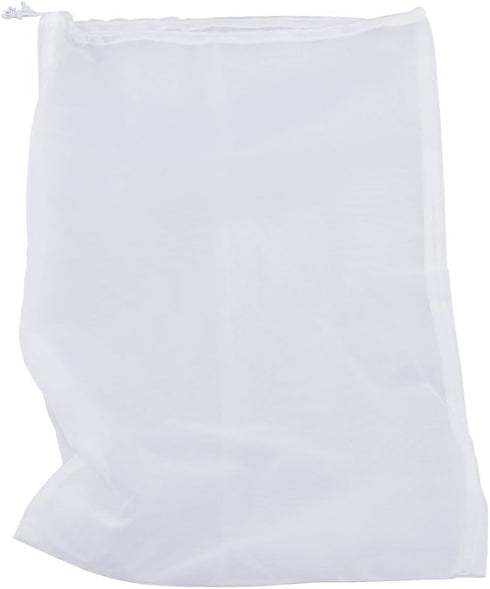 75 Micron Nylon Straining Bag Fine Mesh Food Strainer Bag, Multi Purpose Filter Bag for Nut Milk, Juice, Cold Brew, Home Brewing (17.72" x 11.81",...