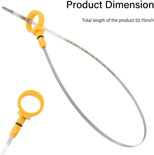 Oil Dipstick Compatible with Dodge Chrysler Town & Country,Rustproof Engine Oil Dip Stick Replacement OEM#4666139AA,917-320,Essential Car Accessor...