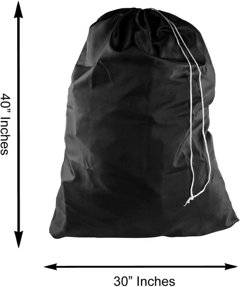 Super Z Outlet Nylon Laundry Bag Drawstring Locking Closure Machine Washable for Clothing Basket Hamper Replacement...