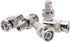 Cctv4Less BNC Male to RCA Female Adapter – Straight Connector for CCTV, Security Camera, Coaxial RG6, TV & Satellite (10)...