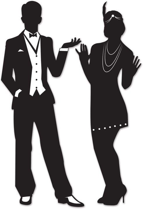 Beistle Great 20's Silhouettes...