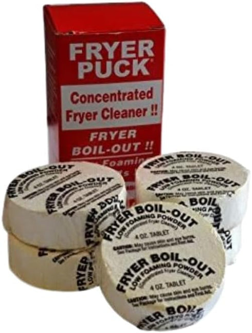 Fryer Puck 401304001 4oz Deep Fryer Cleaner Tablets (5 Tabs/Box)...