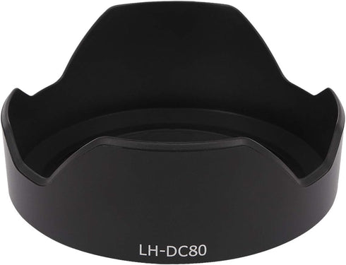 Haoge Bayonet Lens Hood for Canon PowerShot G1 X Mark II Camera replaces Canon LH-DC80...
