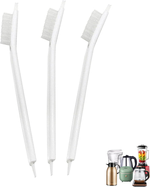 3 PCS Fruit Juicer Machine Clean Brush, Soy Milk Maker Clean Brush, Crevice Cleaning Tool Set for Toaster Sink Tile Grout Grater Seafood, Small Cl...