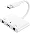 iPad Headphone Adapter, Headphone Splitter for 2 Headphones,3 in 1 USB C to 3.5mm Jack Audio Adapter with 60W Fast Charging Compatible with S24/23...