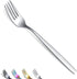 Berglander Dinner Forks of 6, Stainless Steel Modern Fork Set, Forks And Spoons Silverware, Spoons And Forks Set...