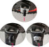 8 Pack Training Wheels Vertical Bracket for Children's Bicycle Stabiliser Support Bar Rod Locating Mount Plate Gasket 23mm+25mm Universal for Kids...