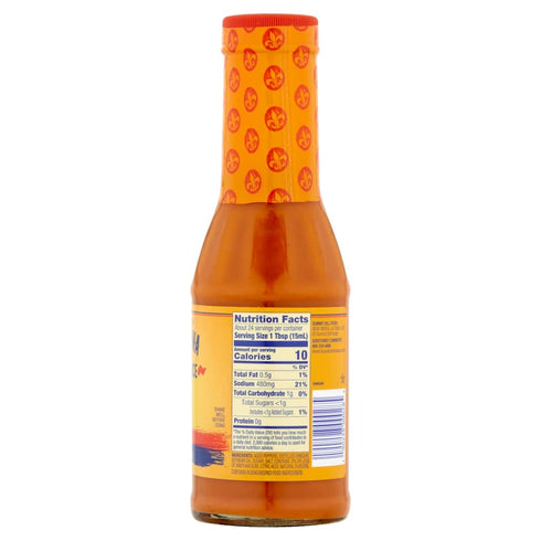 Louisiana Brand The Original Wing Sauce, Added Hot & Spicy Flavor for Wings, 23 Servings Per Bottle, Kosher Wing Sauce 12 FL OZ Glass Bottle (Pack...