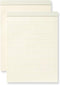 Kate Spade New York Notepad Folio Refill Set of 2, Letter Size Pads with 50 Lined Sheets Each, Cream...