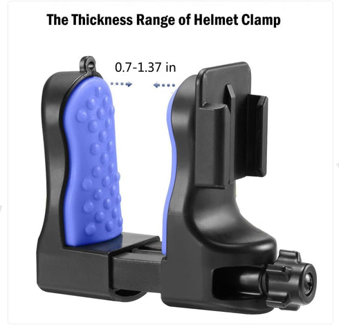 Motorcycle Helmet Chin Clip Mount Compatible with GoPro Hero 12,11, 10, 9, 8, 7, (2018), 6 5 4, Hero Black, Session,Insta360, Xiaomi Yi, SJCAM...