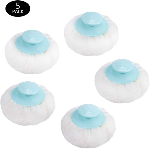HSOMiD Powder Puff Replacement,Pack of 5 Body Powder Puff...