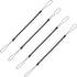 Plastic Elastic Tether Lanyard for Touch Pens Retractable Anti-lose Tablet Pens Coil Spring Straps Perfect Tool to Tether a Drawing Pen to Touchsc...