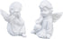 Hapivida Cherub Statue, 2.2×2.4in Resin Cherubs White Angel Statue Figurine Garden Sleeping Cherub Statue Sculpture for Indoor Outdoor Home Decora...