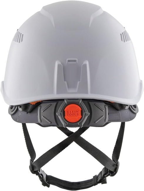 Klein Tools CLMBRSTRP Chin Strap for Safety Helmet, Leather-bound, Fits Klein Tools Safety Helmets...