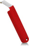 Vinyl Siding Removal Tool Fits for Reattach Siding Repair, Steel Blade Siding Zip Tool Extra Long Non-Slip Grip Handle?Red?...