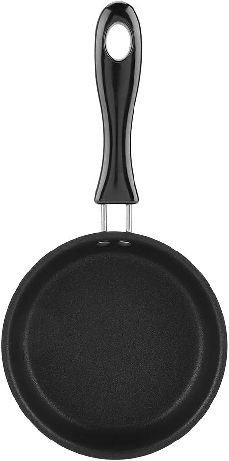 Portable Mini Frying Pan, Non Stick Egg Pancake Cooker Pan, Household Small Kitchen Cookware for Breakfast...