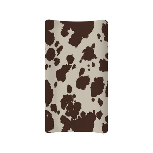 Cows Print Stretchy Changing Pad Covers Ultra Soft Breathable Diaper Changing Table Cover for Baby Boys Girls,Fit Standard 16 x 32 Inch Changing M...