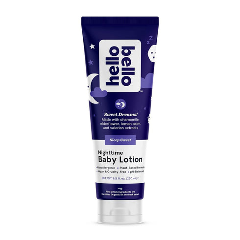 Hello Bello Premium Baby Lotion I Vegan and Cruelty Free Moisturizing, Non-Greasy Lotion for Babies and Kids I Sleep Sweet Scent I 8.5 FL Oz (Pack...