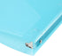 JAM PAPER Plastic 1 inch Binder - Light Blue 3 Ring Binder - Sold Individually...