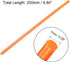 uxcell 10pcs Hot Glue Sticks for Glue Gun 7mm/0.28-inch x 10-inch Mini Hot Melt Adhesive Glue Stick Orange...