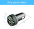 Dual QC 3.0 Ports Quick Charger for Car, Fast Car Charger Adapter Compatible with Cigarette Lighter Socket, iPhone 13/Pro Max/Pro, 12/11, Samsung ...