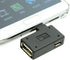 chenyang Micro USB OTG Power Adapter 2 in 1 Micro USB Male to USB 2.0 Female 90 Degree Right Angled Connector Adapter...