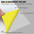 JANDJPACKAGING Heat Transfer Vinyl HTV for T-Shirts 12"x10" 10 Pack Iron on Vinyl (Sun Yellow)...