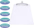 20 Packs Clear Plastic Clothes Covers 47inch Garment Bags for Hanging Clothes Dry Cleaning Hanging Dust Proof Garment Bags Clear Clothes Covers fo...