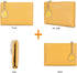 Sunwel Fashion Small Wallet with Heart Pendant Bifold Wallet Zipper Pocket Cash Card Holder Coin Purse for Women Girls (PINK)...