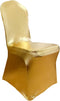 Stretch Chair Cover Chair Slipcover Chair Decoration for Wedding Banquet Party (Shiny Gold)...