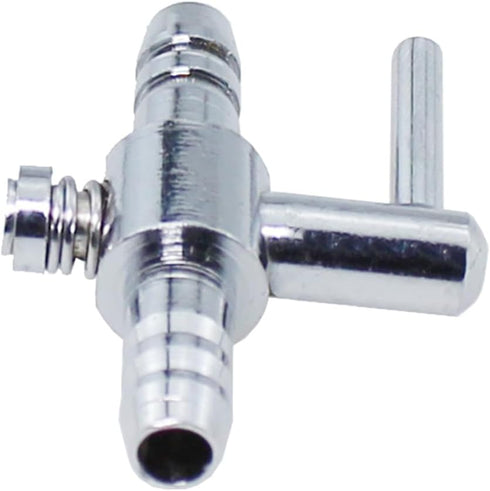 6PCS 30x8x21mm Air Valve Diverter Stainless Steel Aquarium Air Flow Control Rod Pump Check Valve Air Flow Control Valve Suitable for Aquariums and...