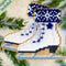 Ice Skates - Winter Holiday - Cross Stitch Kit...