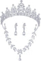 Crystal Tiaras and Crowns for Women Princess Girls,Jeweled Wedding Tiara for Bride,Birthday, Cosplay...