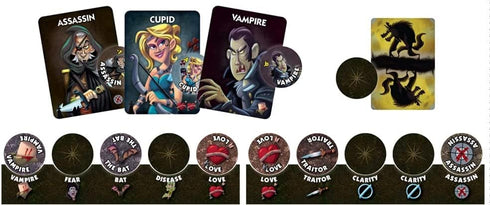 One Night Ultimate Vampire – Scary Fun Party Game for Kids & Families, Fast-Paced Gameplay, Engaging Social Deduction, Hidden Roles & Bluffing...