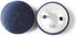 Round Button Decorative Dupion Fabric Covered Handmade 12 Buttons for Sewing Scrapbooking Craft -2.5 cm (Navy Blue)...