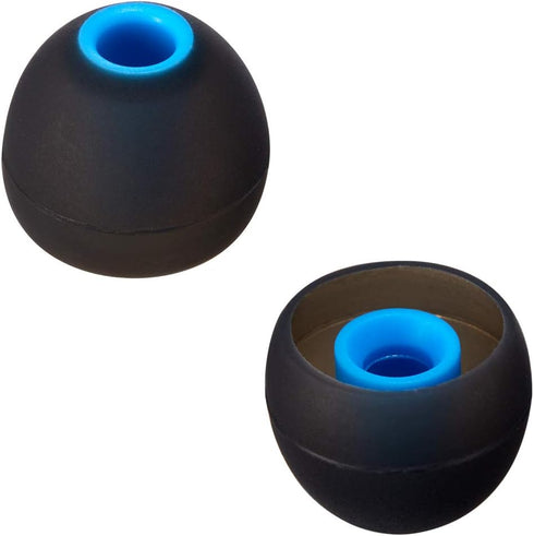 Earbud Tips Soft Silicone Earbuds Replacement Tips Fit for in-Ear Headphones(Inner Hole from 3.8mm - 4.2mm Earphones) 9 Pairs S/M/L......