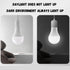 Dusk to Dawn LED Light Bulbs Outdoor, E26 Base A19 Porch Light bulbs Daylight Sensor Automatic On/Off LED Bulbs for Stairs Garage Yard Outdoor Lig...