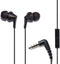 Panasonic ErgoFit Wired Earbuds, In-Ear Headphones with Microphone and Call Controller, Ergonomic Custom-Fit Earpieces (S/M/L), 3.5mm Jack for Pho...