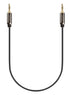 FosPower Audio Cable (1 FT), Stereo Audio 3.5mm Auxiliary Short Cord Male to Male Aux Cable for Car, Apple iPhone, iPod, iPad, Samsung Galaxy, HTC...