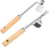 Hand Weeder Tool, Stainless Steel 2 Pcs Weeder Tool for Garden and Farm,Weeding Tool for Gardening,Garden Weeder, Weed Pulling Tool, Weed Puller T...