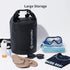Sinjimoru Lightweight Multifunctional Waterproof Boat Bag, 3 Style Water Beach Backpack 15L for Travel Kayaking Boating Camping Fishing, Vacation ...